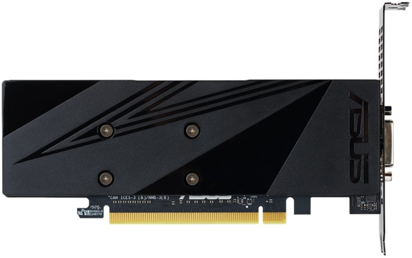 华硕发布刀版卡GTX 1650：少见自带背板(图3)